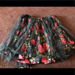 Beautiful rose skirt